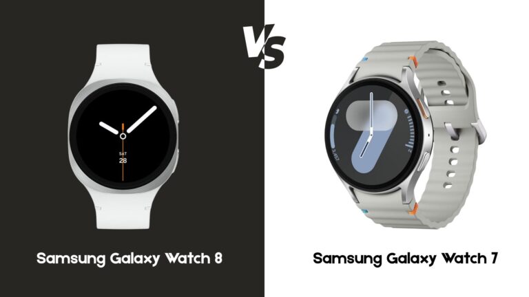 Comparison between Samsung Galaxy Watch 7 & Samsung Galaxy Watch 8