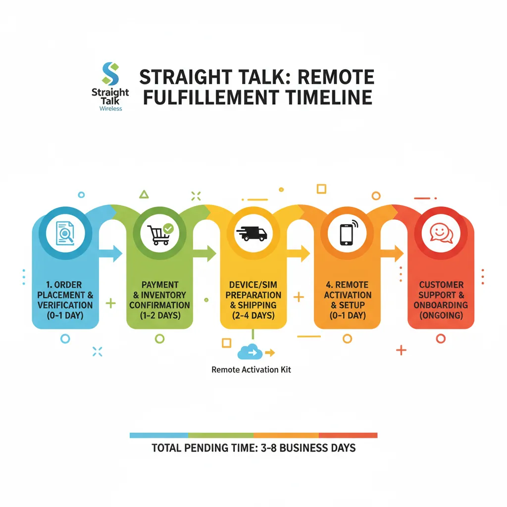 How long does pending remote fulfillment take straight talk