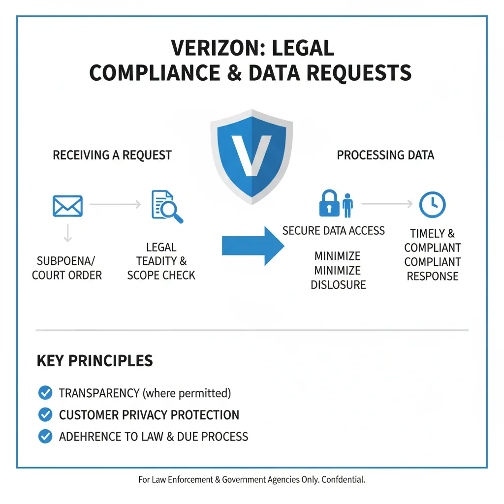 Verizon's Methods for Handling Subpoenas and Legal Requests