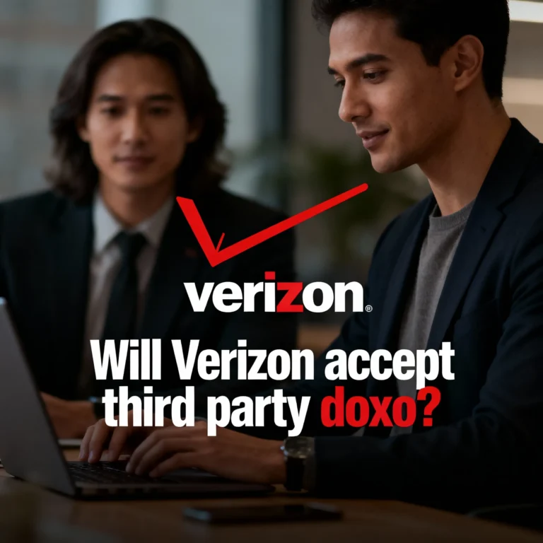 Will verizon accept third party doxo?