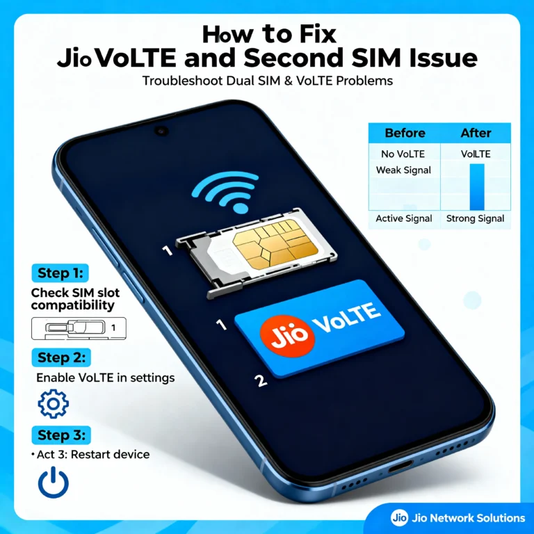How to Fix Jio VoLTE and Second SIM Issues in Dual SIM Phones