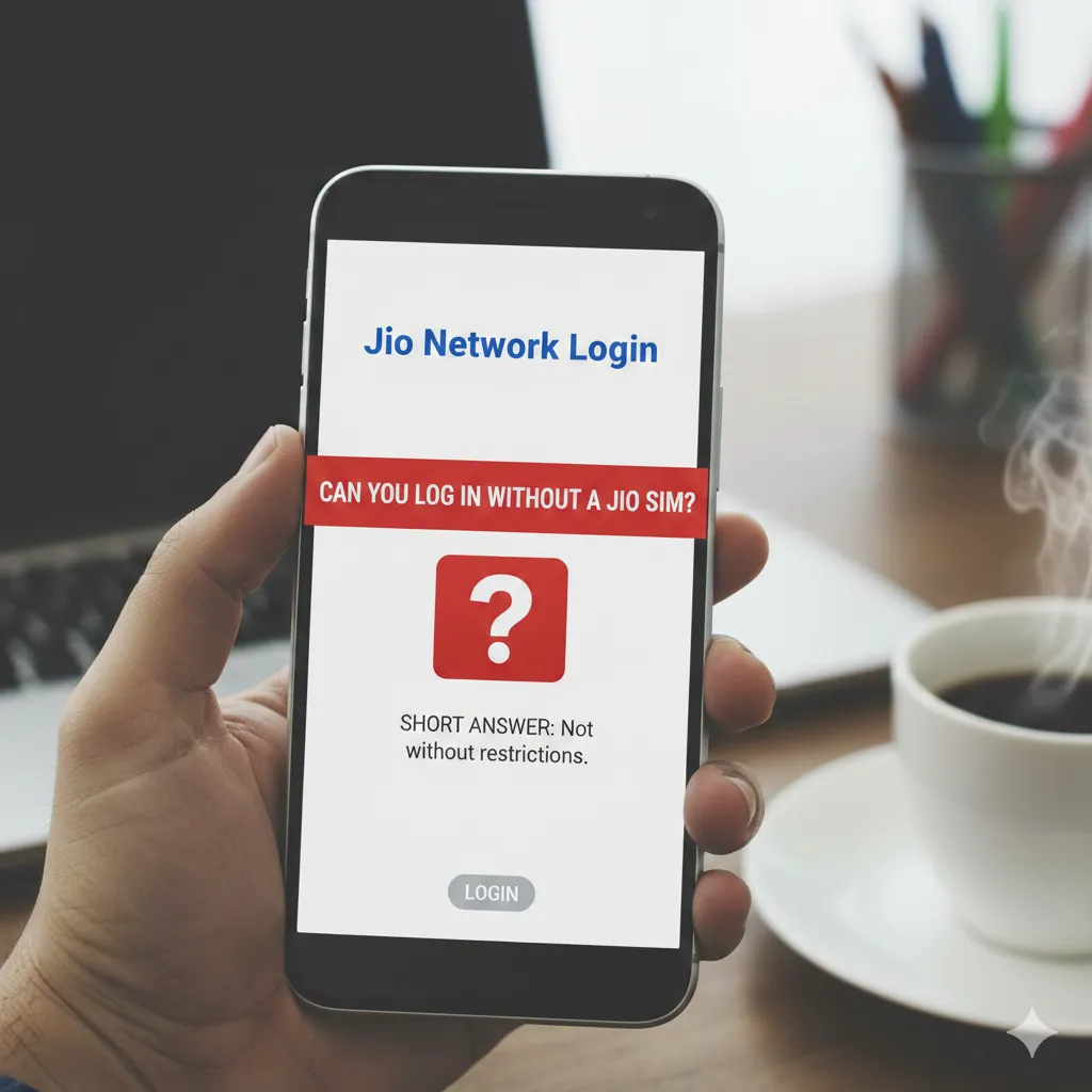 Can You Log In Without a Jio SIM