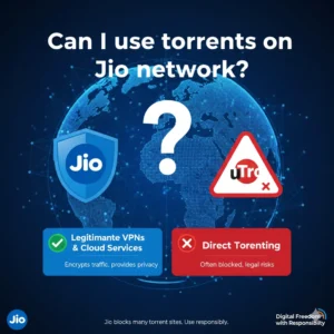 Can i use torrent on jio network?