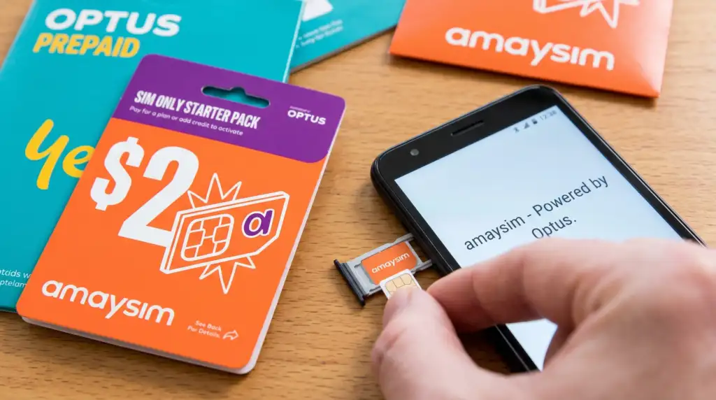 Can amaysim be used on optus prepaid phones?