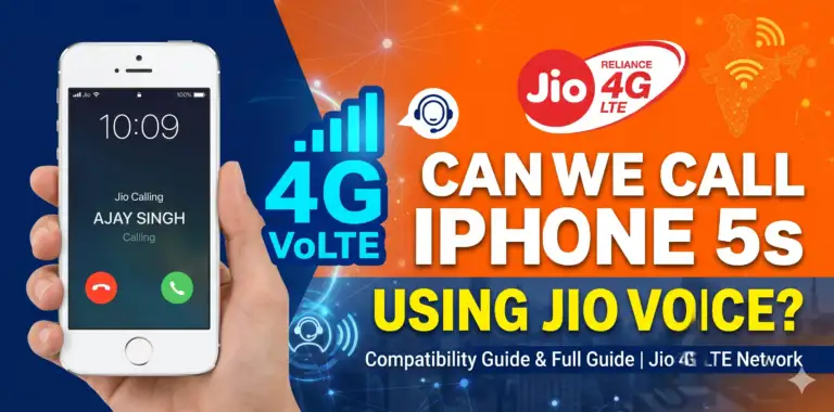 Can we call iphone 5s using jio voice?