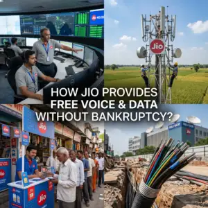 How jio provides free voice calls and data without bankruptcy?
