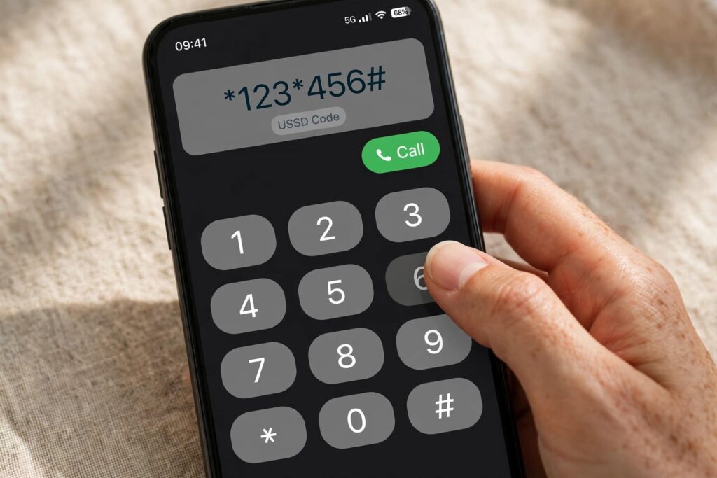 dialing ussd code on smartphone to check jio balance