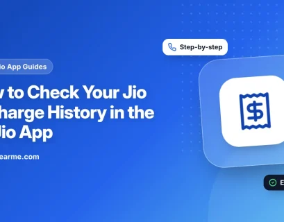 MyJio app screen listing past Jio recharges with dates and payment status
