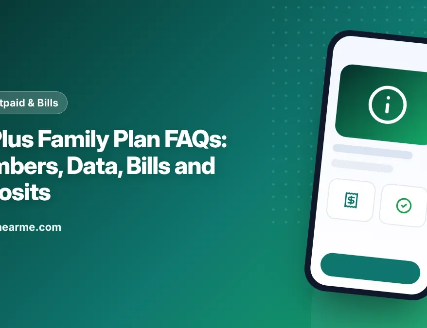 Illustration of a question and answer card about JioPlus family plans